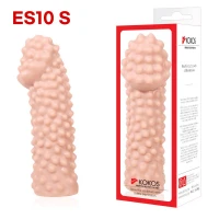 Насадка на член Kokos Extreme Sleeve ES.10 розмір S, потовщувальна, стимулювальний рельєф — Переглянути зображення 3