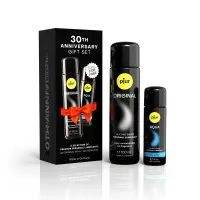Ювілейний набір лубрикантів pjur 30th Anniversary Gift Set: Original 100 мл та Aqua 30 мл — Переглянути зображення 1