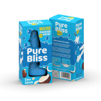 Ароматное мыло пикантной формы Pure Bliss Blue Coco Splash (Кокосовое молоко) 15 см — Просмотреть изображение 7