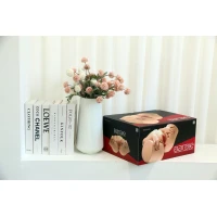 Мастурбатор-півторс Naked Factory BARBIE, вагіна + анус, 2 канали, дуже реалістичний, наскрізний — Переглянути зображення 12