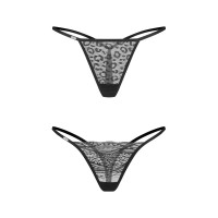 Набір трусиків Obsessive Clara 2-pack thong S/M — Переглянути зображення 5
