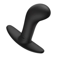 Анальна пробка Fun Factory BOOTIE L Black, діаметр 3,8 см, тонкий обмежувач — Переглянути зображення 1