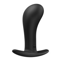 Анальна пробка Fun Factory BOOTIE L Black, діаметр 3,8 см, тонкий обмежувач — Переглянути зображення 3