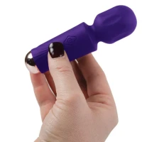 Вібромасажер Rocks Off Mini Wand Violet Dream, 16 режимів — Просмотреть изображение 2