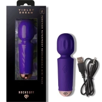 Вібромасажер Rocks Off Mini Wand Violet Dream, 16 режимів — Просмотреть изображение 5
