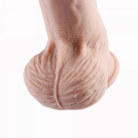 Фаллоимитатор 11.8″ с вибрацией для секс-машин Hismith Silicone Dildo with Vibe, KlicLok, пульт ДУ — Просмотреть изображение 10