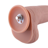 Фаллоимитатор 11.8″ с вибрацией для секс-машин Hismith Silicone Dildo with Vibe, KlicLok, пульт ДУ — Просмотреть изображение 11