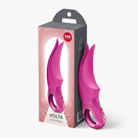 Вибратор для клитора Fun Factory VOLTA Magenta, гибкий двойной кончик — Просмотреть изображение 8