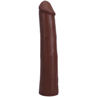 Фалоімітатор Doc Johnson The Realistic Cock ULTRASKYN - 9 Inch Chocolate — Просмотреть изображение 4
