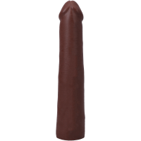 Фаллоимитатор Doc Johnson The Realistic Cock ULTRASKYN - 9 Inch Chocolate — Просмотреть изображение 4