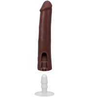 Фаллоимитатор Doc Johnson The Realistic Cock ULTRASKYN - 9 Inch Chocolate — Просмотреть изображение 6