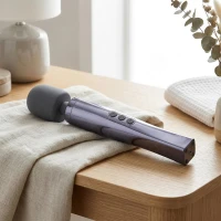 Вібромасажер MyMagicWand - Wand Massger Dynamite Grey — Переглянути зображення 9