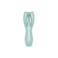 Кліторальний вібратор Satisfyer Threesome 3 Mint з трьома пальчиками — Переглянути зображення 3