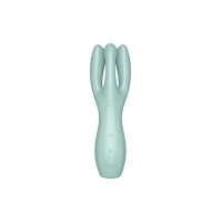 Кліторальний вібратор Satisfyer Threesome 3 Mint з трьома пальчиками — Переглянути зображення 2