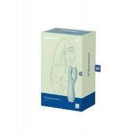 Кліторальний вібратор Satisfyer Threesome 3 Mint з трьома пальчиками — Переглянути зображення 4