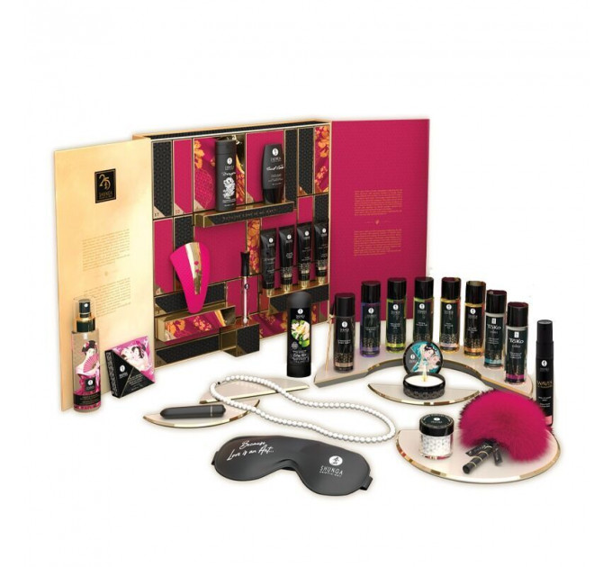 Адвент-календарь желаний Shunga Calendar Of Desires, 25 сюрпризов (мятая упаковка!!!)