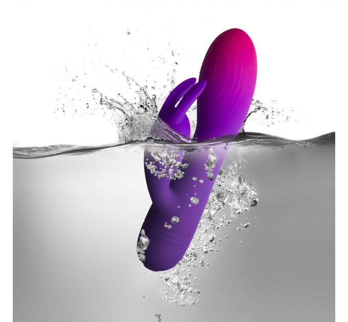 Вибратор-кролик Rocks Off Glo Girl - Rabbit (мятая упаковка!!!)