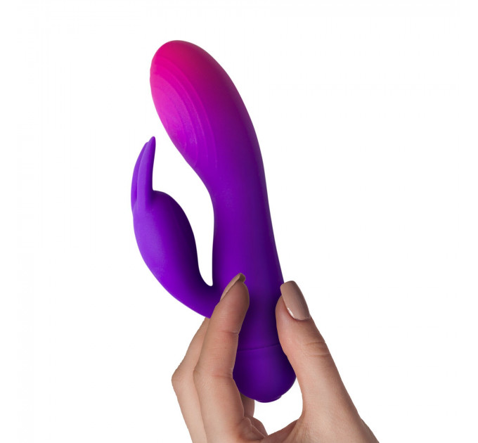 Вибратор-кролик Rocks Off Glo Girl - Rabbit (мятая упаковка!!!)