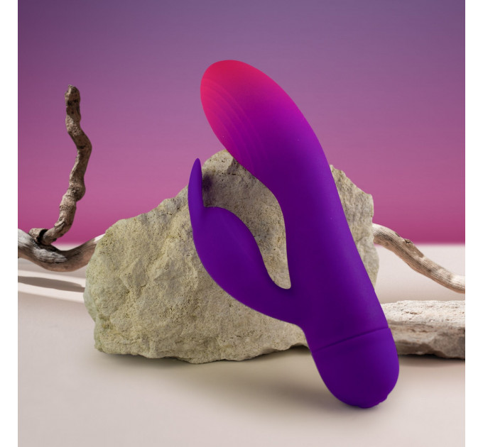 Вибратор-кролик Rocks Off Glo Girl - Rabbit (мятая упаковка!!!)