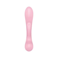 Двосторонній вібратор-кролик Satisfyer Triple Oh Pink (м'яте паковання!!!) — Просмотреть изображение 5
