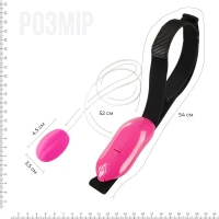 Виброяйце Adrien Lastic Playball для стимуляції точки А, з турборежимом, кріплення до ноги — Переглянути зображення 2