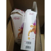 Фалоімітатор Alive Adam Pink L, двошаровий, силікон + Silexpan, діаметр 4 см (м'ята упаковка!!!) — Переглянути зображення 3