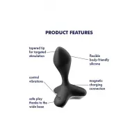 Анальна пробка з вібрацією Satisfyer Game Changer Black — Просмотреть изображение 4
