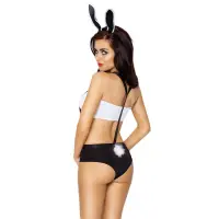 Костюм зайчика Passion MALLOY SET L/XL, трусики, топік і вушка — Просмотреть изображение 2