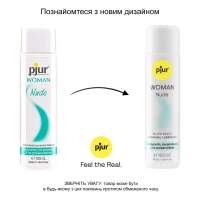 Лубрикант на водній основі pjur Woman Nude 100 мл, без консервантів, парабенів, гліцерину — Переглянути зображення 3