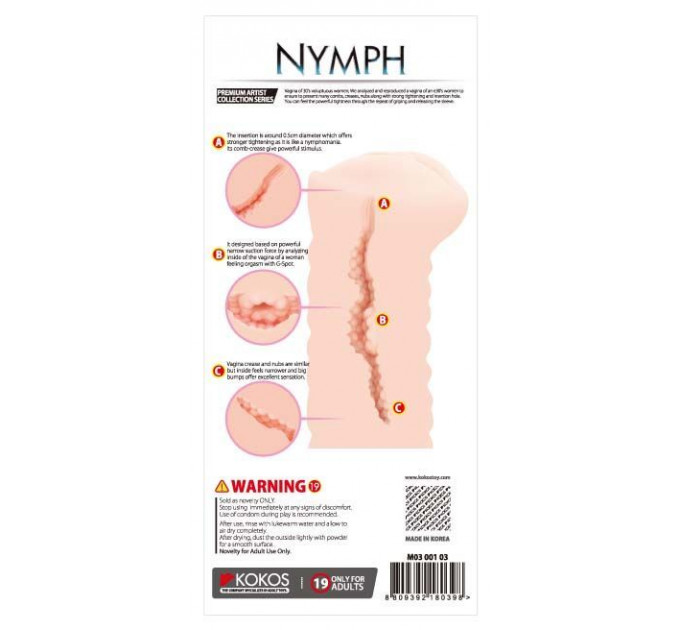 Мастурбатор-вагіна Kokos Nymph