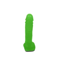 Мило у формі пеніса Чистий Кайф Green size M, крафтове мило-член, натуральне — Переглянути зображення 3
