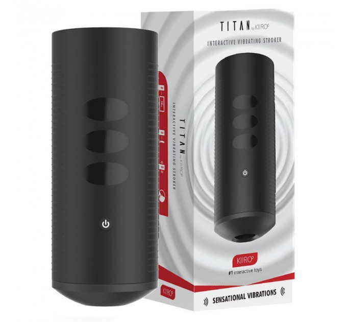 Інтерактивний мастурбатор Kiiroo Titan, 9 вібромоторів, теледільдоніка