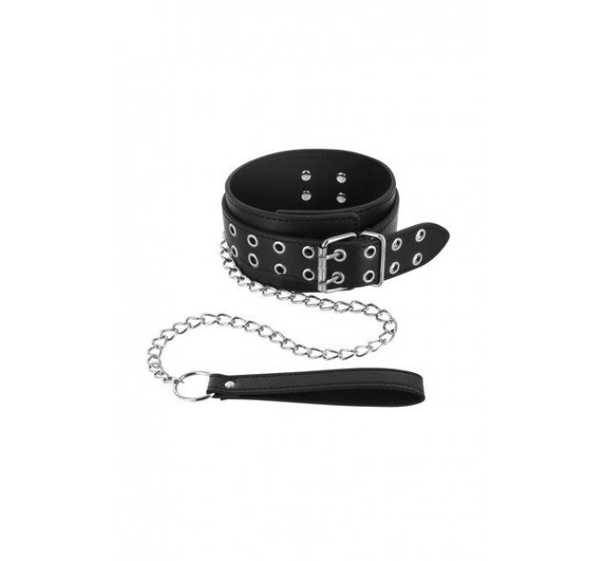 Нашийник з повідцем Fetish Tentation Eyalets and Leash
