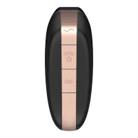 Вакуумний кліторальний стимулятор Satisfyer Love Triangle Black з керуванням через інтернет — Переглянути зображення 5