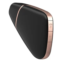 Вакуумний кліторальний стимулятор Satisfyer Love Triangle Black з керуванням через інтернет — Переглянути зображення 4