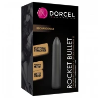 Перезаряджувана віброкуля Dorcel Rocket Bullet Black — Переглянути зображення 3