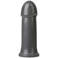 Фалоімітатор для фістингу Doc Johnson American Bombshell — B-7 Torpedo — Gun Metal — Переглянути зображення 1