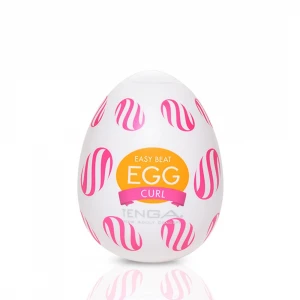 Мастурбатор-яйце Tenga Egg Curl з рельєфом із шишечок
