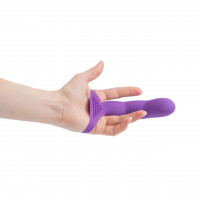 Насадка на палець Simple&amp;True Extra Touch Finger Dong Purple — Переглянути зображення 3