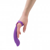 Насадка на палець Simple&amp;True Extra Touch Finger Dong Purple — Переглянути зображення 4