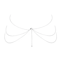 Ланцюжок для тіла Bijoux Indiscrets Magnifique 8 Body Chain — Silver — Переглянути зображення 2
