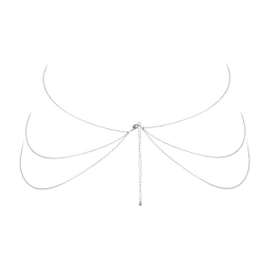 Ланцюжок для тіла Bijoux Indiscrets Magnifique 8 Body Chain — Silver
