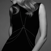 Ланцюжок для тіла Bijoux Indiscrets Magnifique 8 Body Chain — Silver — Переглянути зображення 3