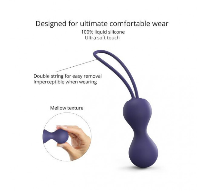 Вагінальні кульки Love To Love JOIA - MIDNIGHT INDIGO