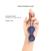 Вагінальні кульки Love To Love JOIA - MIDNIGHT INDIGO — Просмотреть изображение 4