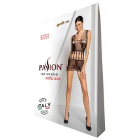 Бодістокінг мінісукня з метеликами Passion BS090 One Size black — Переглянути зображення 8
