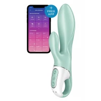 Смарт вібратор-кролик Satisfyer Air Pump Bunny 5+, надувається — Просмотреть изображение 1