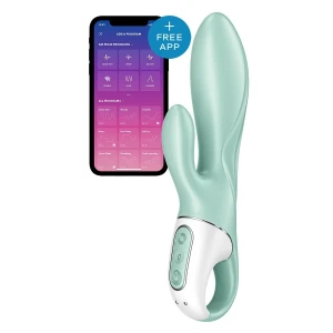 Смарт вібратор-кролик Satisfyer Air Pump Bunny 5+, надувається