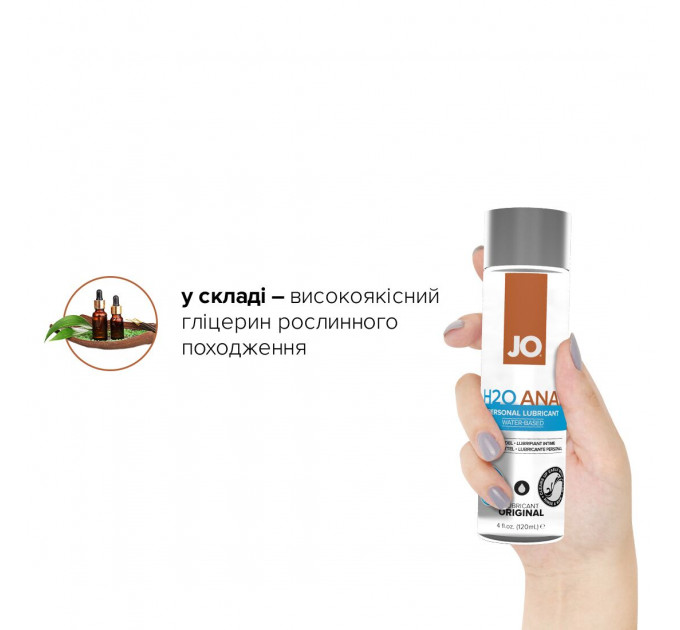 Комплект JO GWP — ANAL H2O Lubricant 120 мл + Misting Toy Cleaner 120 мл