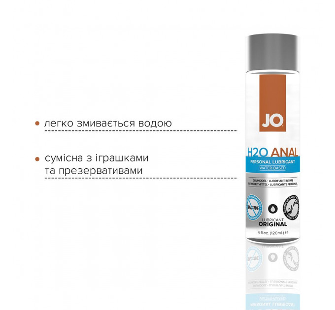Комплект JO GWP — ANAL H2O Lubricant 120 мл + Misting Toy Cleaner 120 мл